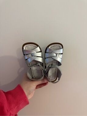 Salt Water Sandals in Silver